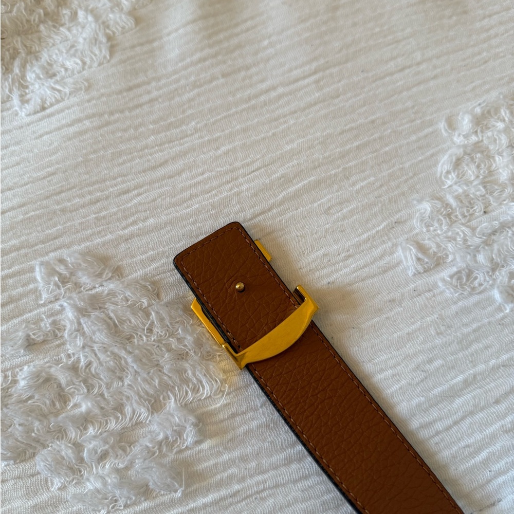 Louis Vuitton Double Sided Leather Black/Brown Belt - Picture 6 of 8